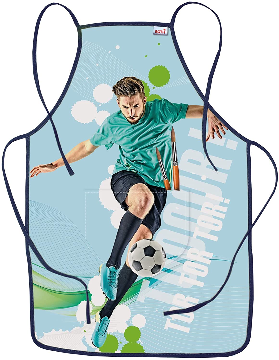 ROTH Malsch�rze "Fu�ballstar", mit Bauchtasche