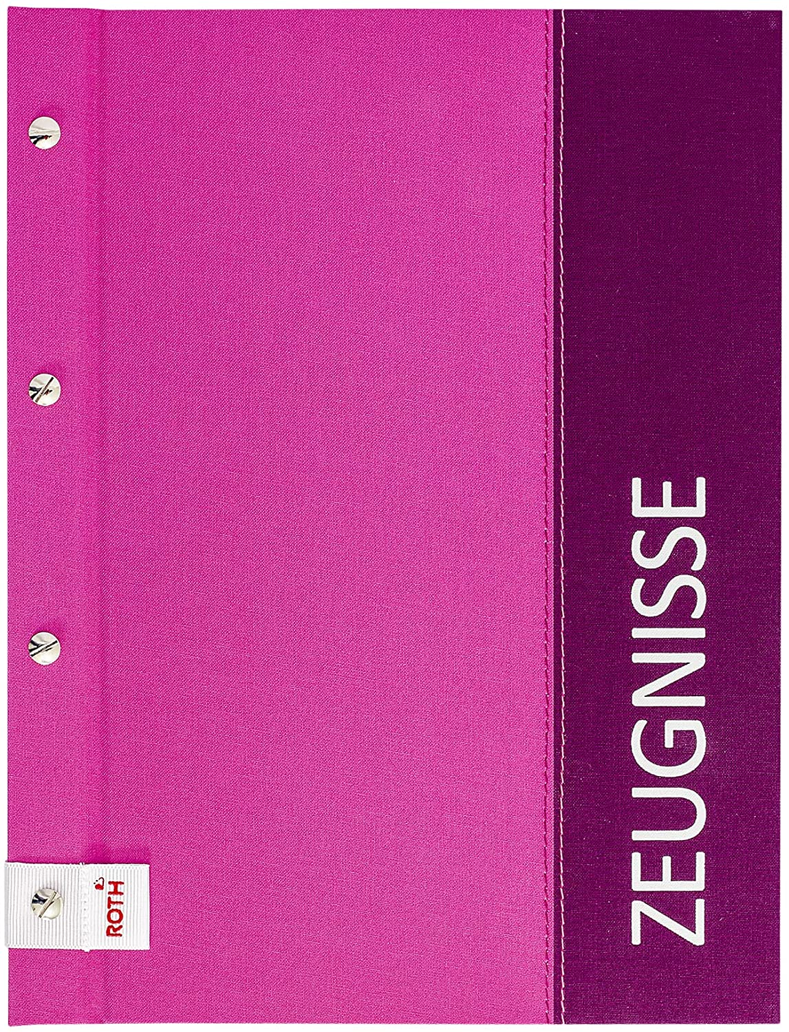 ROTH Zeugnismappe Spectrum, DIN A4, pink