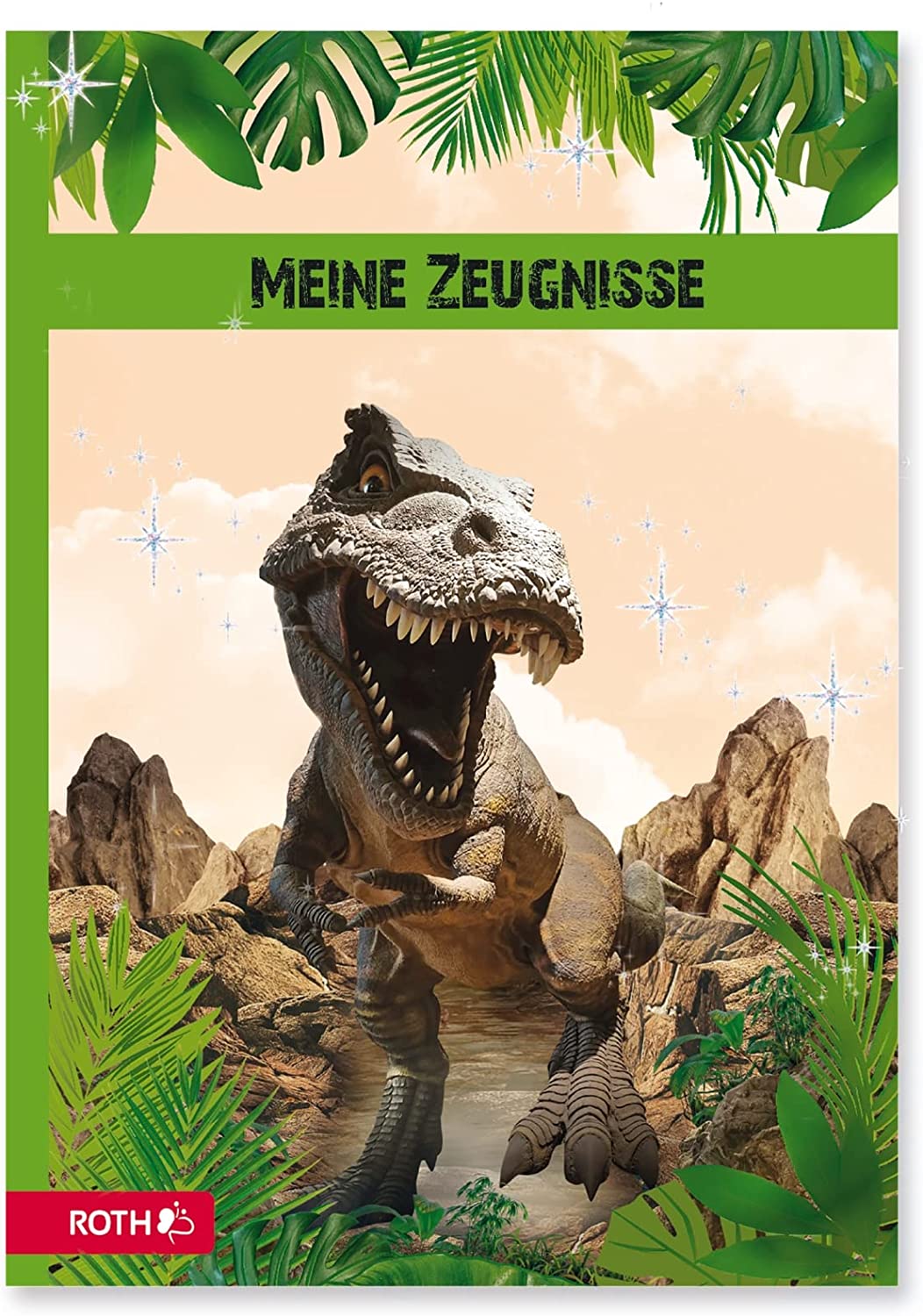 ROTH Zeugnismappe Tyrannosaurus, mit Design und Effekt