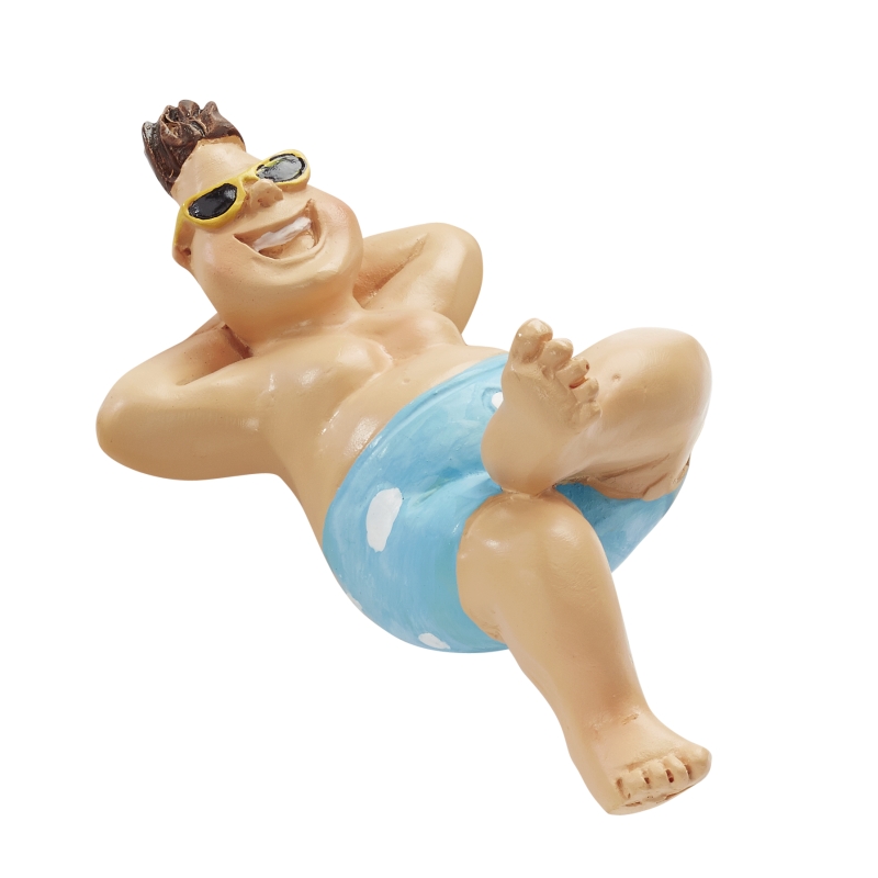 Hobbyfun Bade-Urlauber f. Liegestuhl