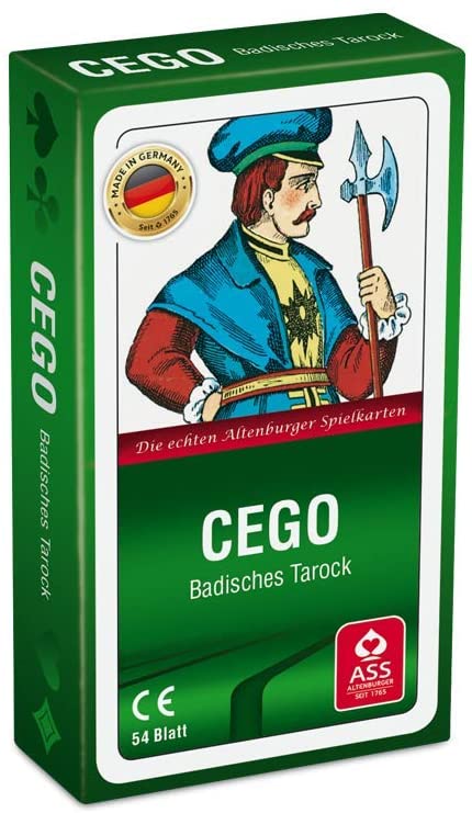 Kartenspiel Cego Badisches Tarock in Faltschachtel