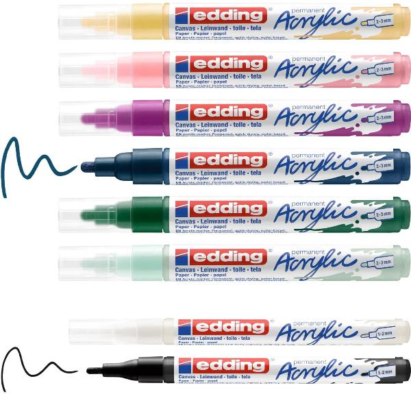 Acryl Marker Starter Set Nordic 8er-Set