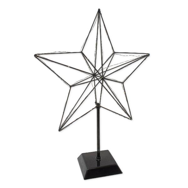 Star Trading LED Dekoleuchter 3D Star schwarz kabellos S...