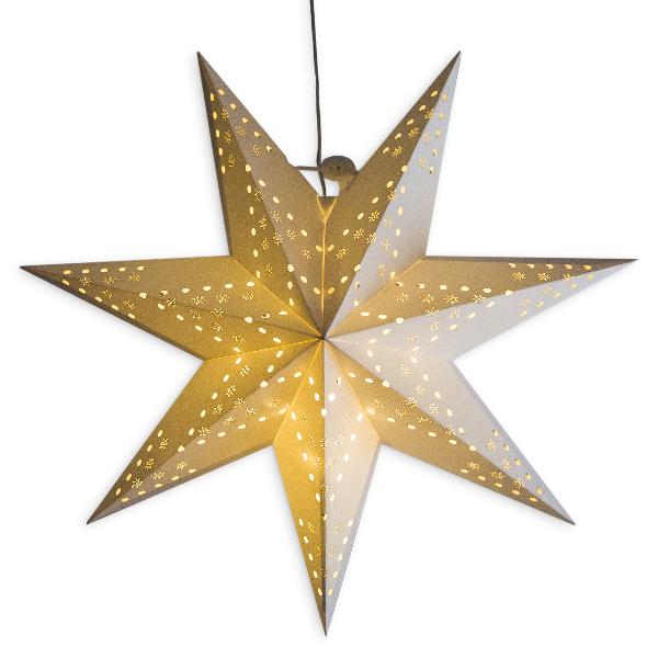 Star Trading LED Hngestern Cellcandle 50cm wei  CC303-47