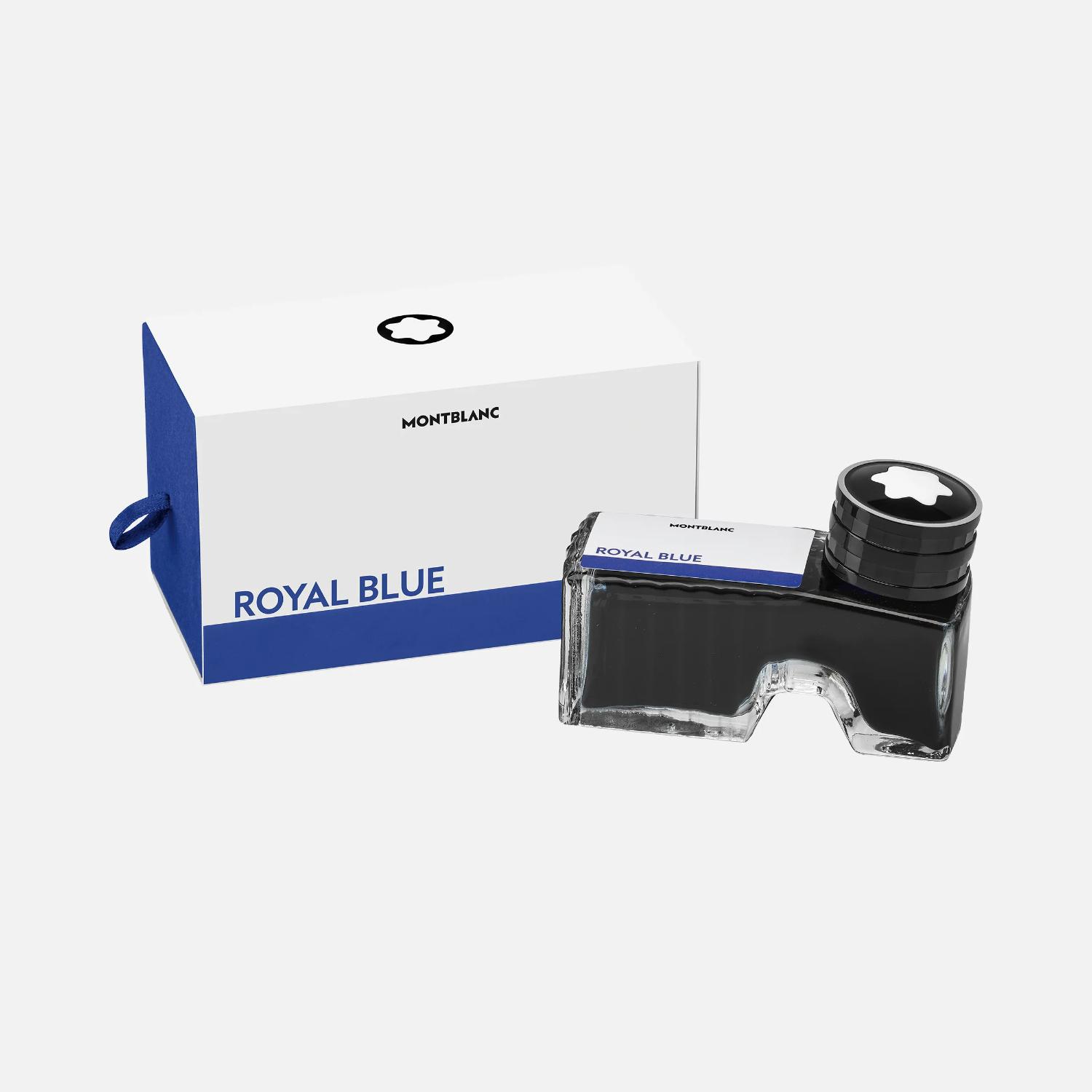 MONT BLANC Tintenglas 60ml blau 128185
