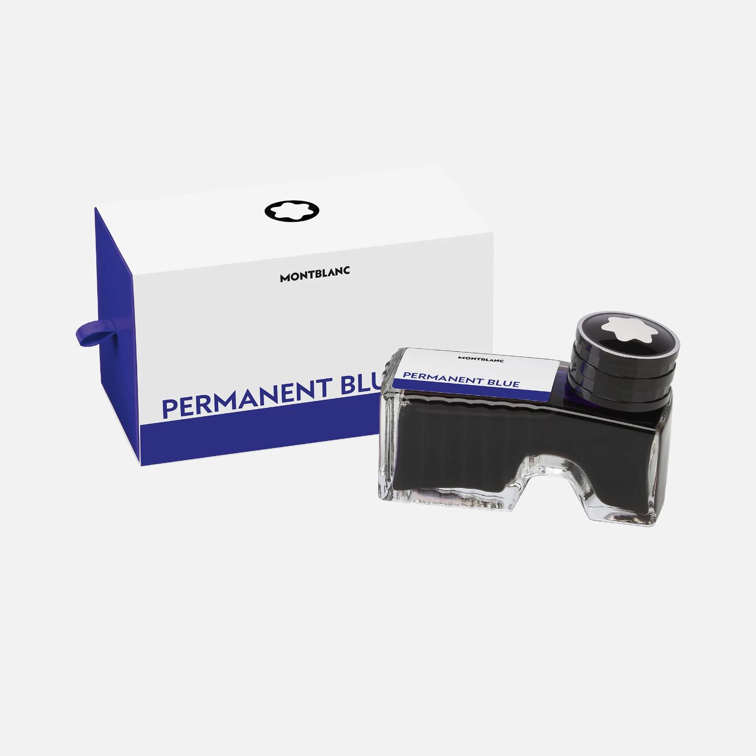 MONT BLANC Tintenglas 60ml blau - 128195
