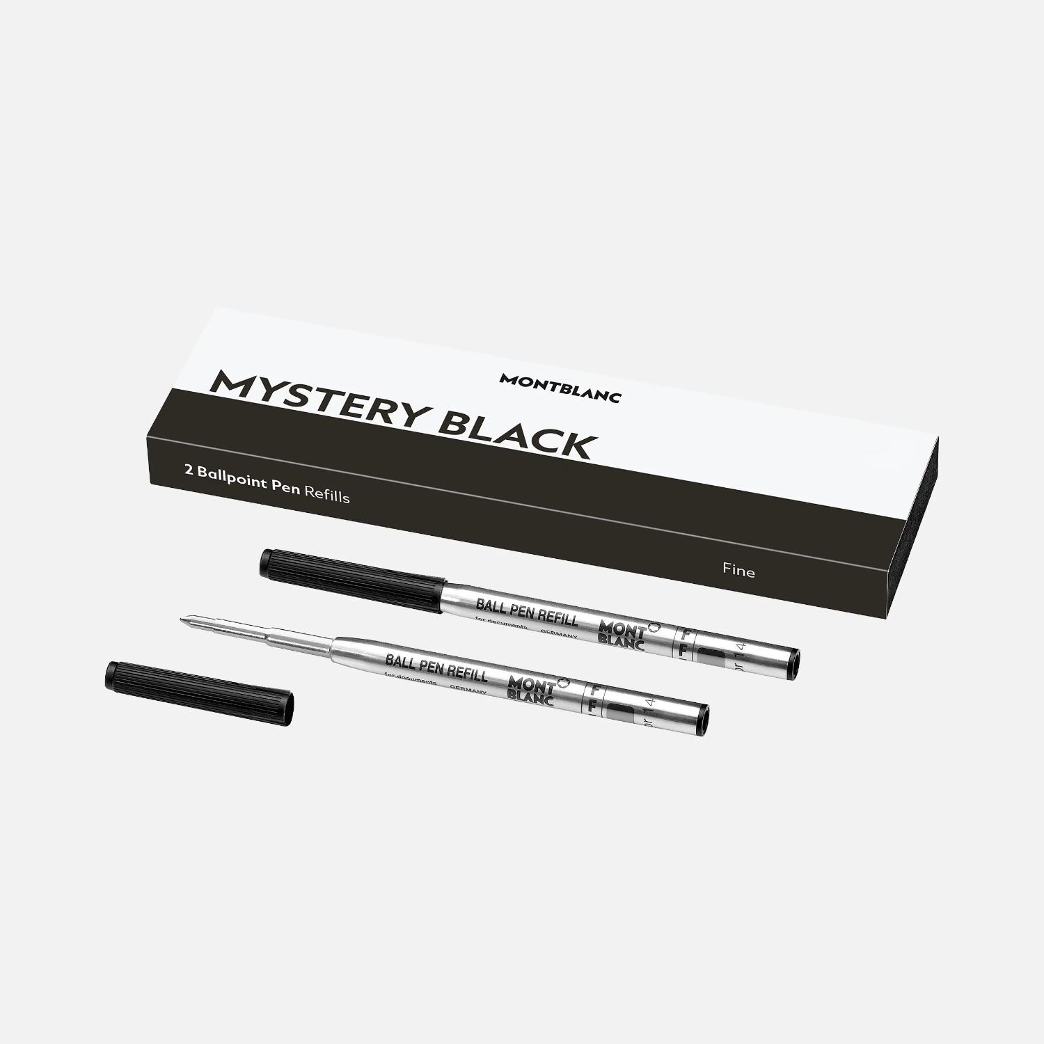 MONT BLANC Kugelschreibermine 2ST F mystery schwarz 1282...