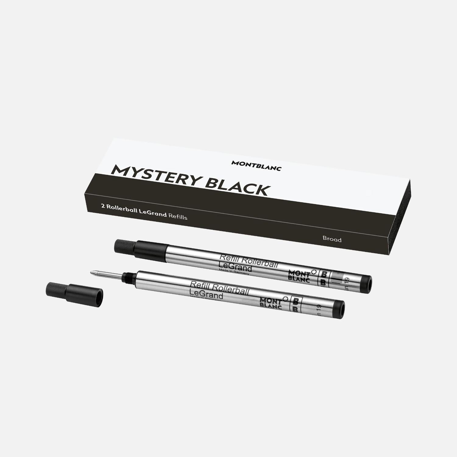 MONT BLANC Tintenrollermine B 2ST mystery black 128226