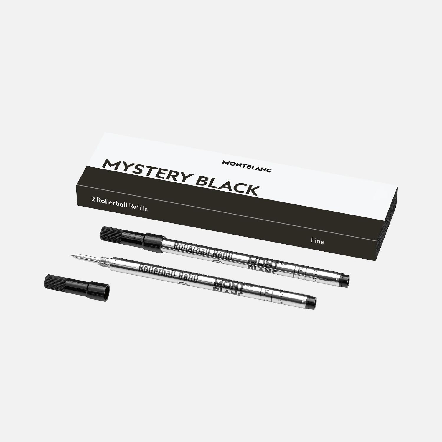 MONT BLANC Tintenrollermine 2ST F schwarz 128230