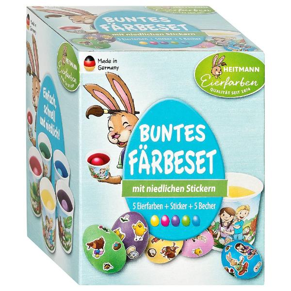 Heitmann Ostereierfarbe Buntes F�rbeset 1007239