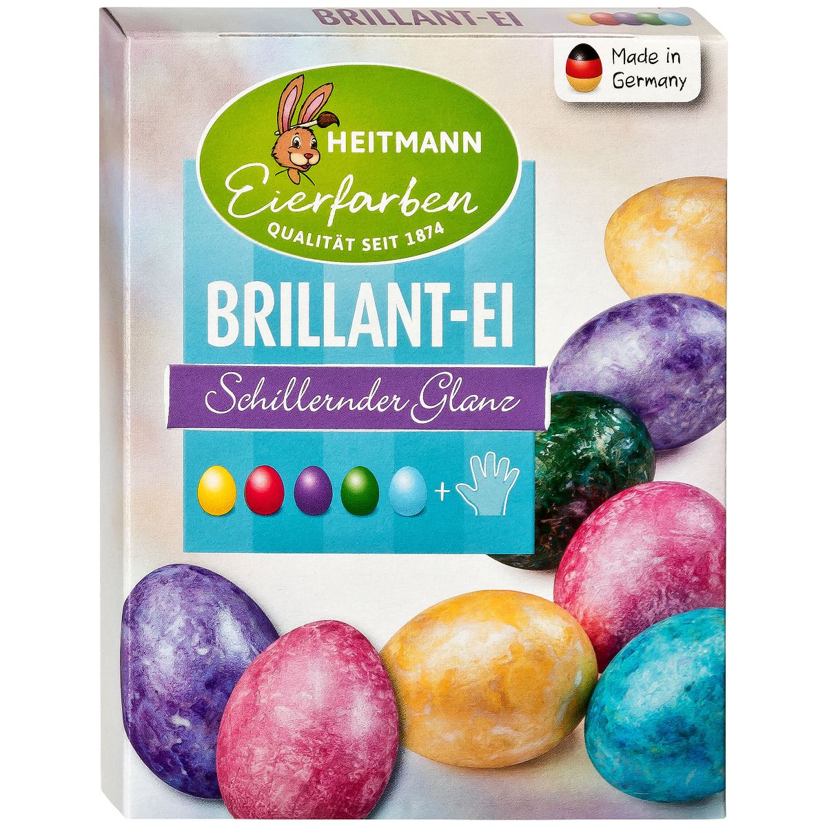 Eierfarben 5 Stück Brilliant-Ei