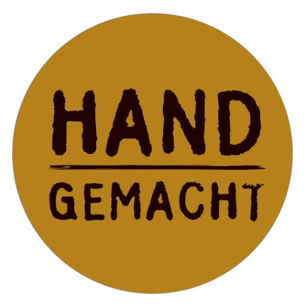 24x Sticker Handgemacht (Motiv 11) 4cm Geschenk Aufklebe...