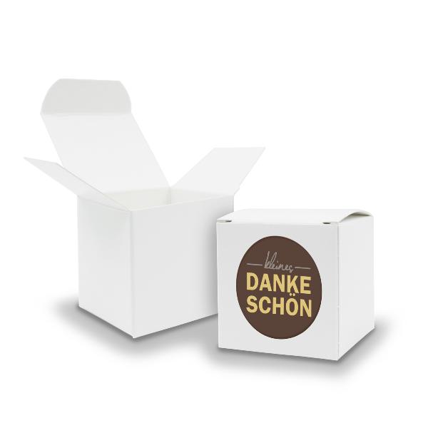 SET kleines Dankesch�n (Motiv19) 24x Faltschachtel W�rfe...