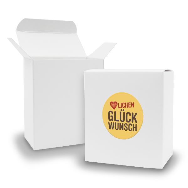 SET Herzlichen Gl�ckwunsch (Motiv16) 24x Faltschachtel Q...