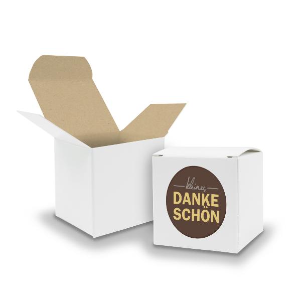 SET kleines Dankesch�n (Motiv19) 24x Faltschachtel W�rfe...
