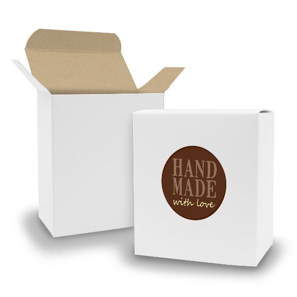 SET HandMADE with Love (Motiv10) 24xFaltschachtel Quader...