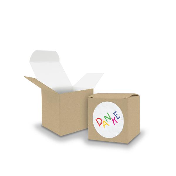SET DANKE Kids (Motiv28) 24x Faltschachtel W�rfel 5cm BR...