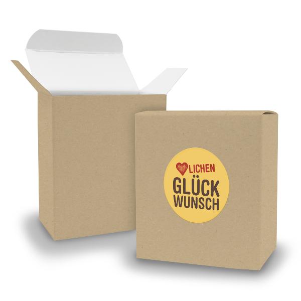SET Herzlichen Gl�ckwunsch (Motiv16) 24x Faltschachtel Q...