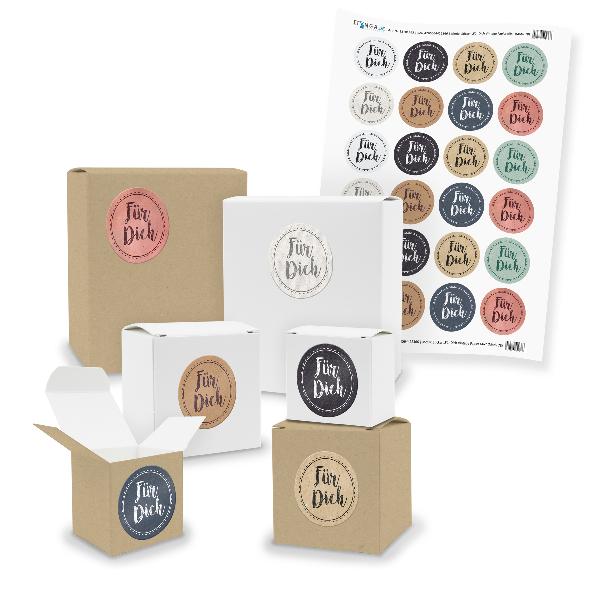 itenga SET F�r Dich Vintage Papier Mix unlackiert (Moti...