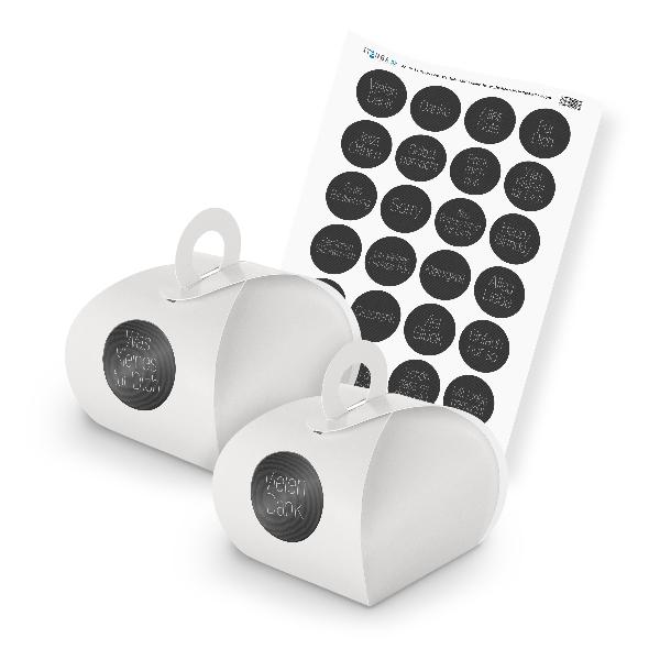 itenga SET Spr�che Schlicht Dunkel (Motiv 70) 24x Gesche...