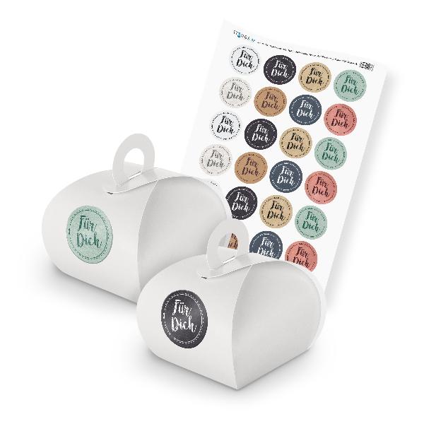 itenga SET F�r Dich Vintage Papier Mix unlackiert (Moti...