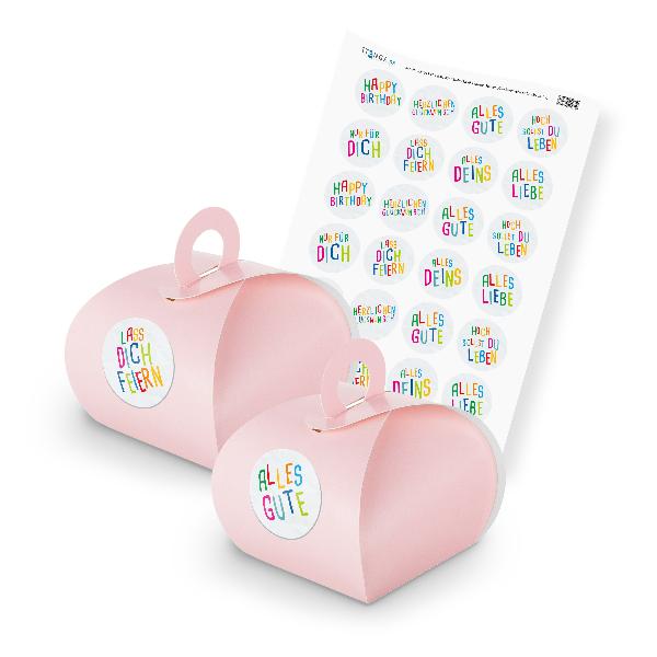 itenga SET Gl�ckw�nsche Kids (Motiv 77) 24x Geschenkscha...