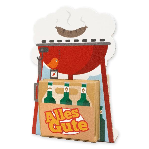 itenga Geldgeschenkverpackung BBQ Kugelgrill