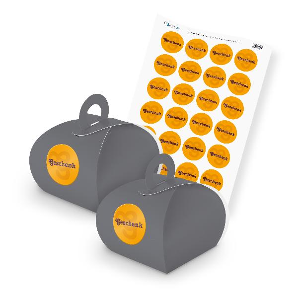 itenga SET Geschenk (Motiv 5) 24x Geschenkschachtel mit ...