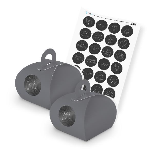 itenga SET Spr�che Schlicht Dunkel (Motiv 70) 24x Gesche...
