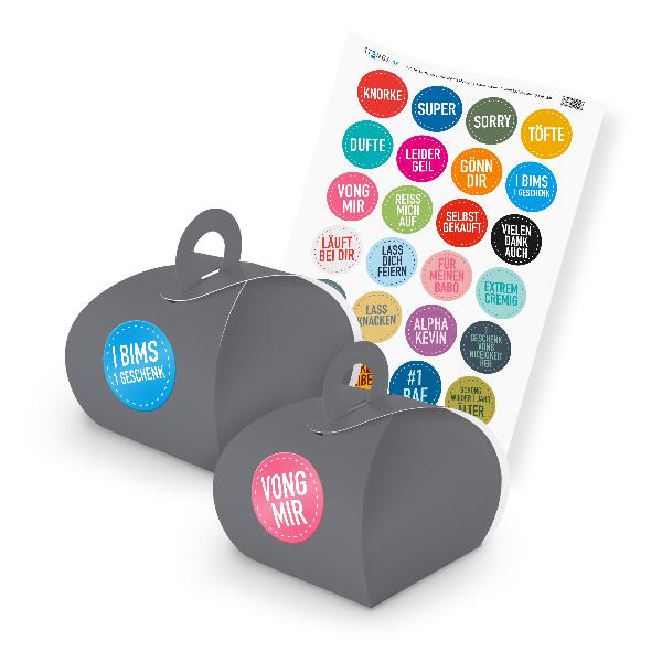itenga SET Jugend Spr�che Mix (Motiv 84) 24x Geschenksch...