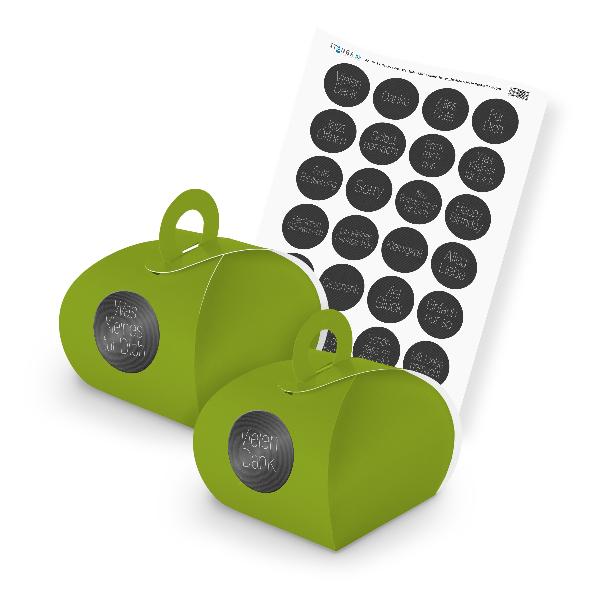 itenga SET Spr�che Schlicht Dunkel (Motiv 70) 24x Gesche...