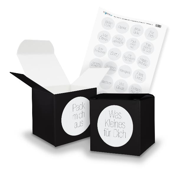itenga SET Spr�che Schlicht Hell (Motiv 69) 24x W�rfel 6...