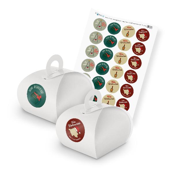 itenga SET Frohe Weihnachten Saarl�ndisch (Motiv 53) 24x...