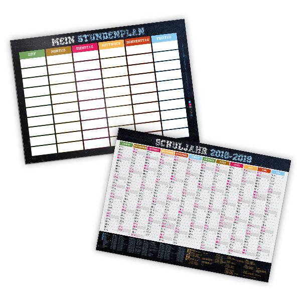 itenga Stundenplan DIN A4 stabil gl�nzend foliert