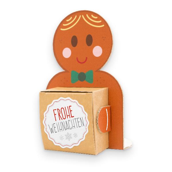 itenga Geschenkverpackung Lebkuchenmann (Motiv 25)