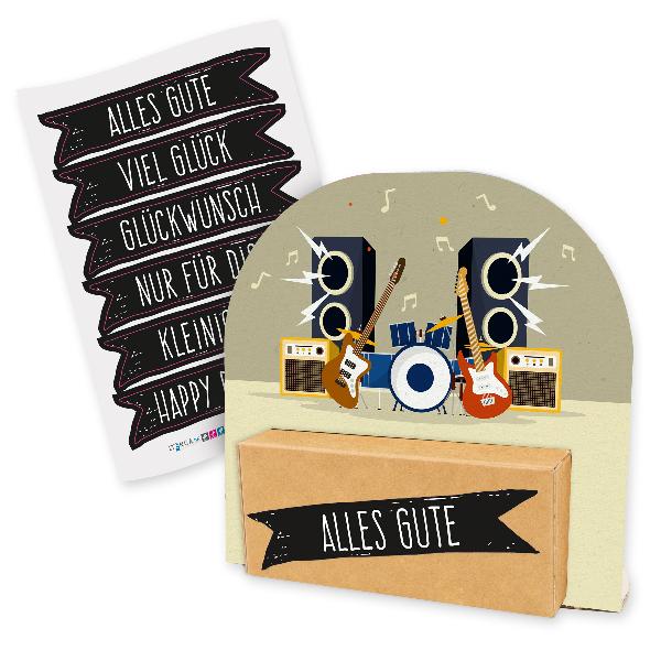 itenga Geldgeschenkverpackung Instrumente Konzert B�hne ...
