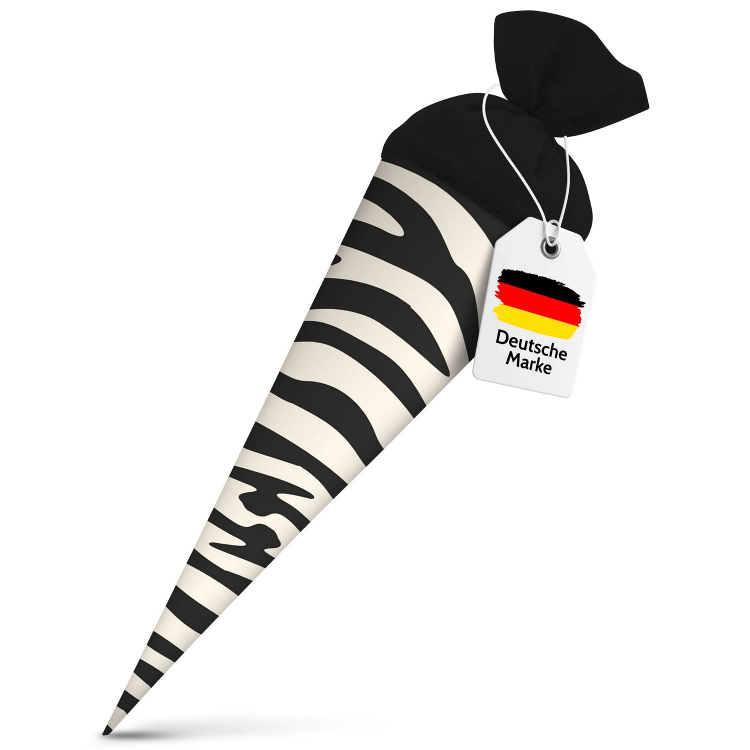 itenga Geschwister Schult�te 35cm "Tiermuster Zebra"