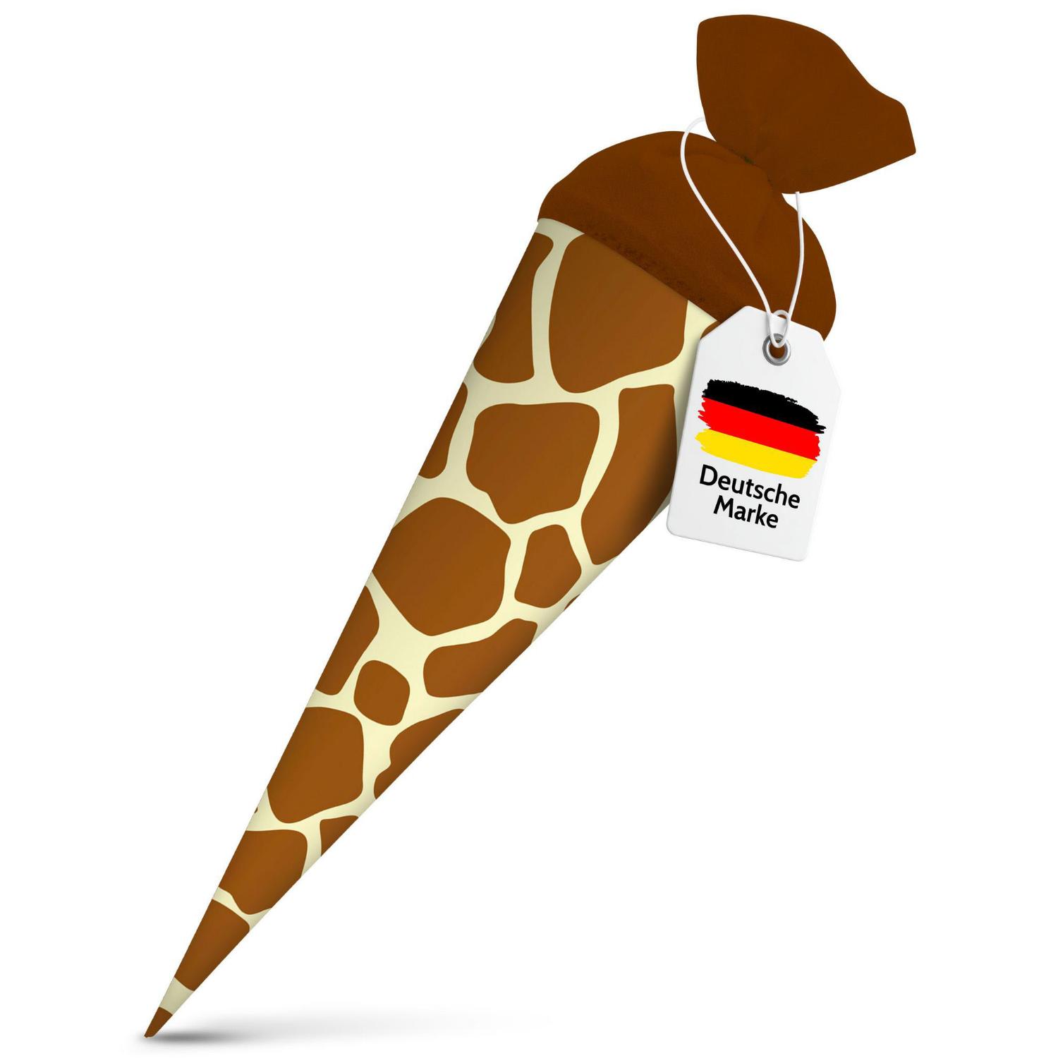 itenga Geschwister Schult�te 35cm "Tiermuster Giraffe"