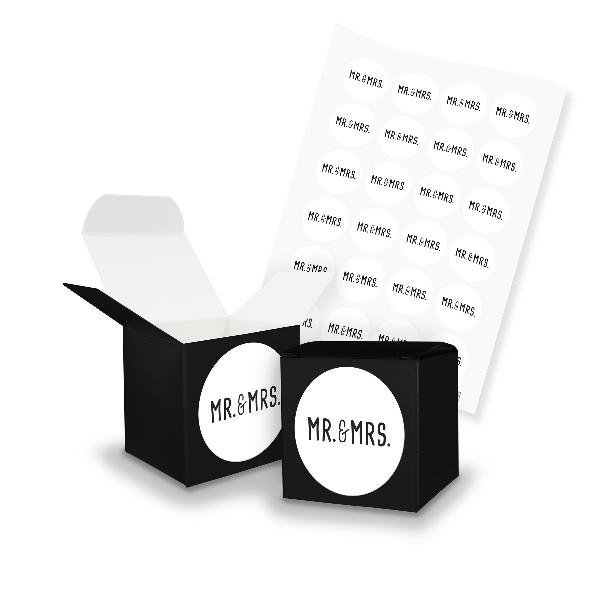 itenga SET Mr. & Mrs. Gastgeschenk Hochzeit (Motiv125) 2...