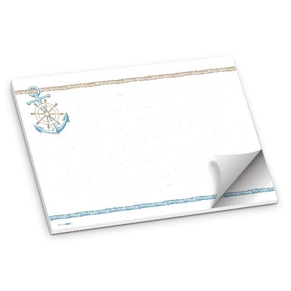 itenga Tischset "Maritim Anker" DIN A3 25 Blatt