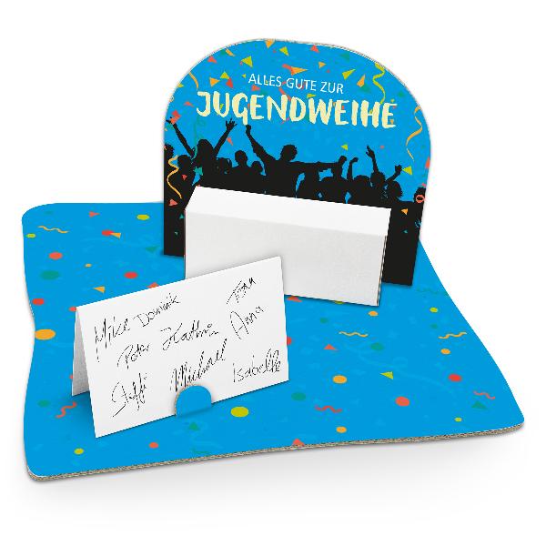 itenga Geldgeschenk Verpackung Jugendweihe mit Bodenplat...