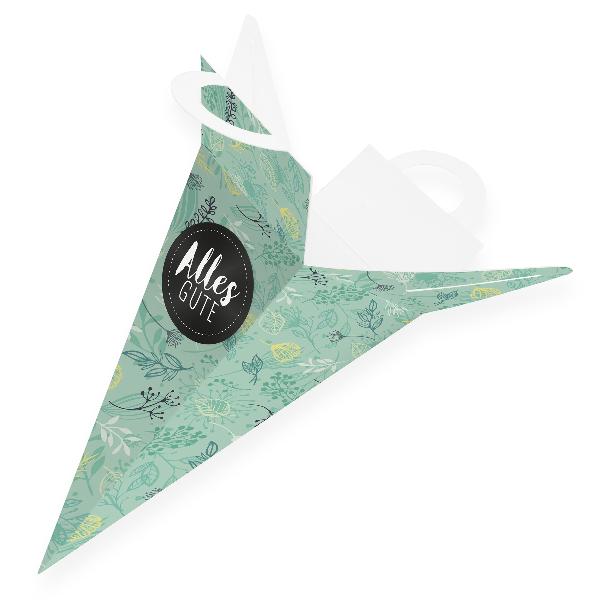 itenga Geschenkt�te Schult�te Alles Gute 32 cm, Muster P...