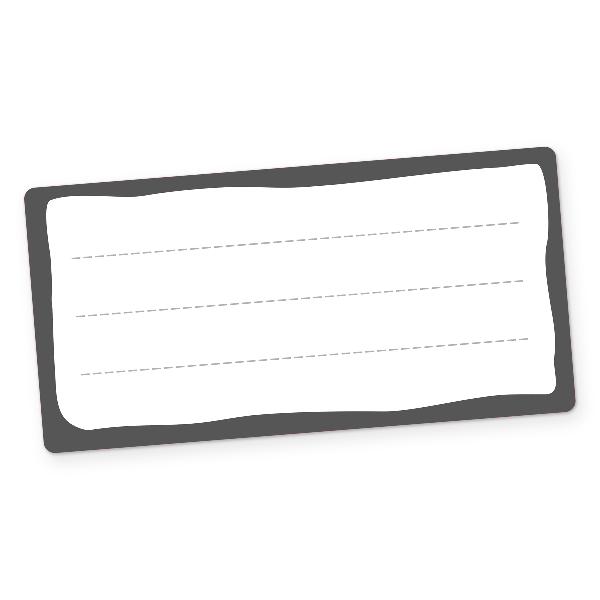itenga 10x Buchetiketten Heftetiketten Schuletiketten gr...