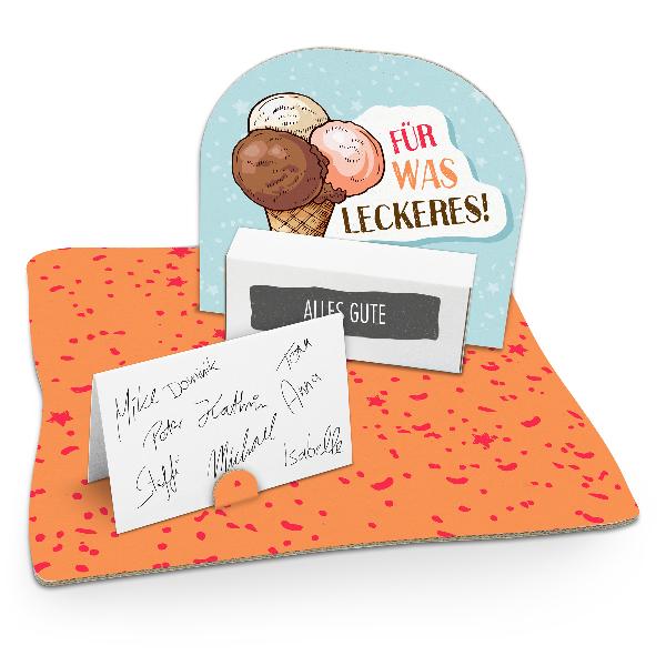 itenga Geldgeschenkverpackung Eist�te (Motiv 89) mit Bod...