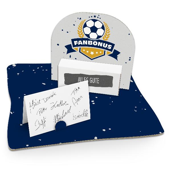 itenga Geldgeschenkverpackung Fu�ball Fanbonus (Motiv 91...