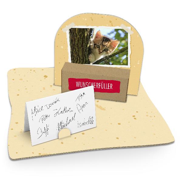 itenga Geldgeschenkverpackung Katze Foto (Motiv 98) mit ...