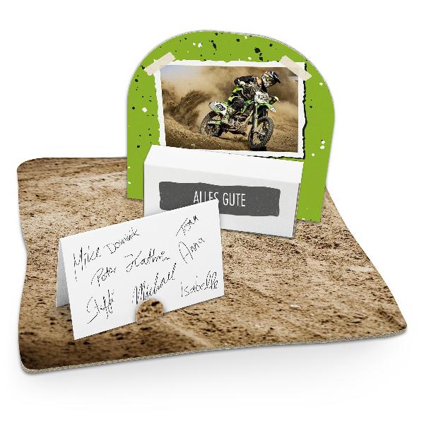 itenga Geldgeschenkverpackung Motocross (Motiv 101) mit ...