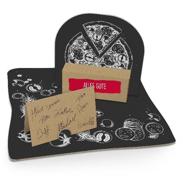 itenga Geldgeschenkverpackung Pizza Kreide (Motiv 104) m...