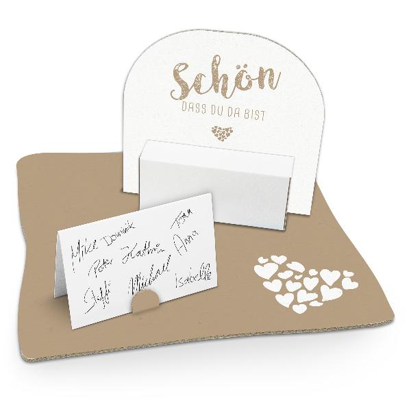 itenga Geldgeschenkverpackung Sch�n dass du da bist (Mot...