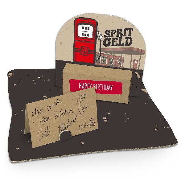 itenga Geldgeschenkverpackung Zapfs�ule Tankstelle (Moti...